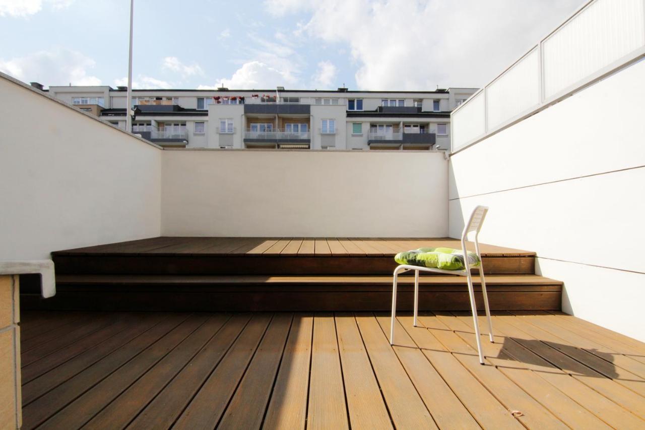 Blue River - Klimasa - taras - private Apartment Breslavia Exterior foto